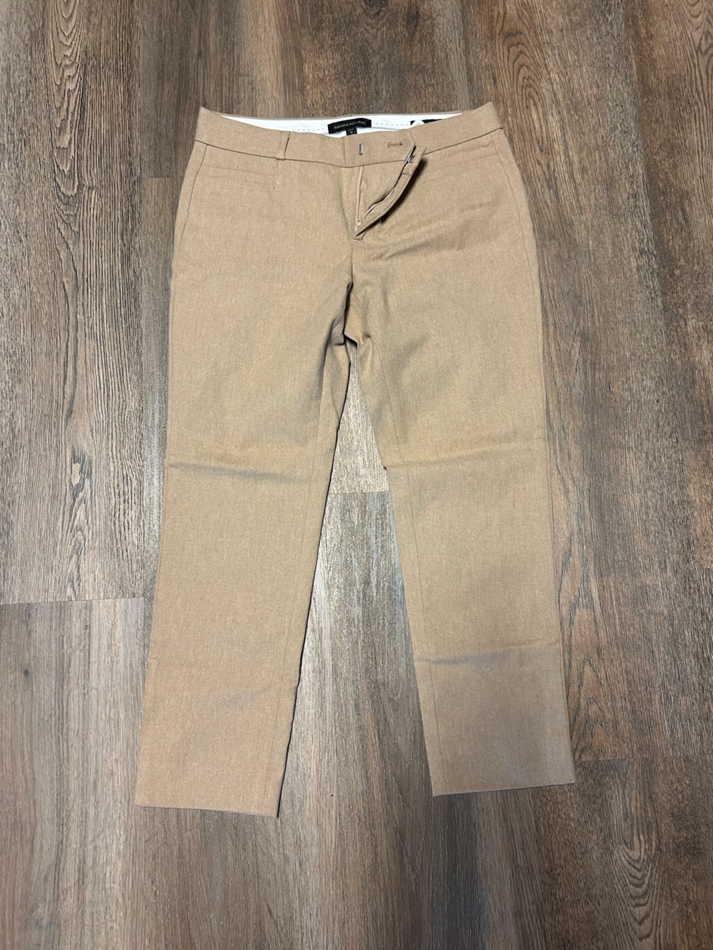 Banana Republic Women's Sloan Tan Ankle Pants